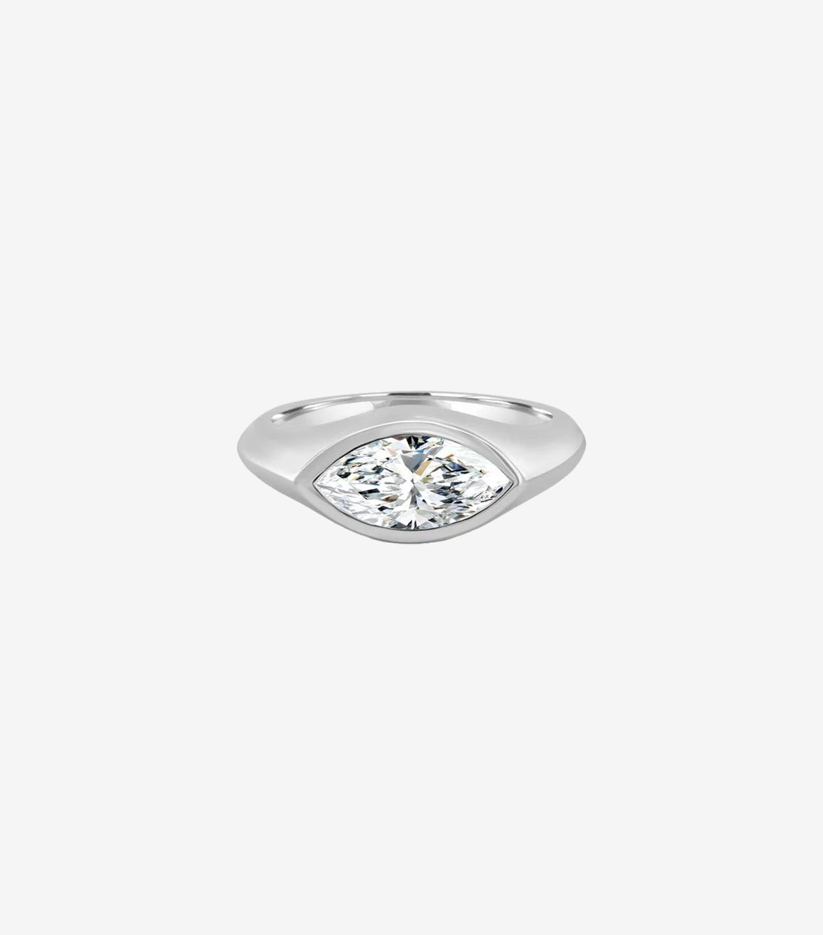 14k White Gold