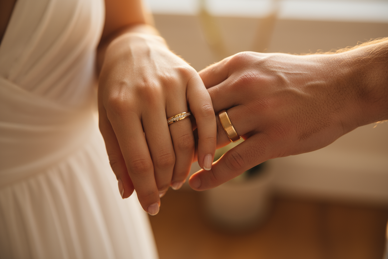 with wearing women and men